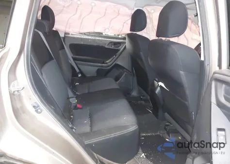 2015 Subaru Forester 2.5I Premium from USA, damaged, VIN JF2SJAFC0FH467475